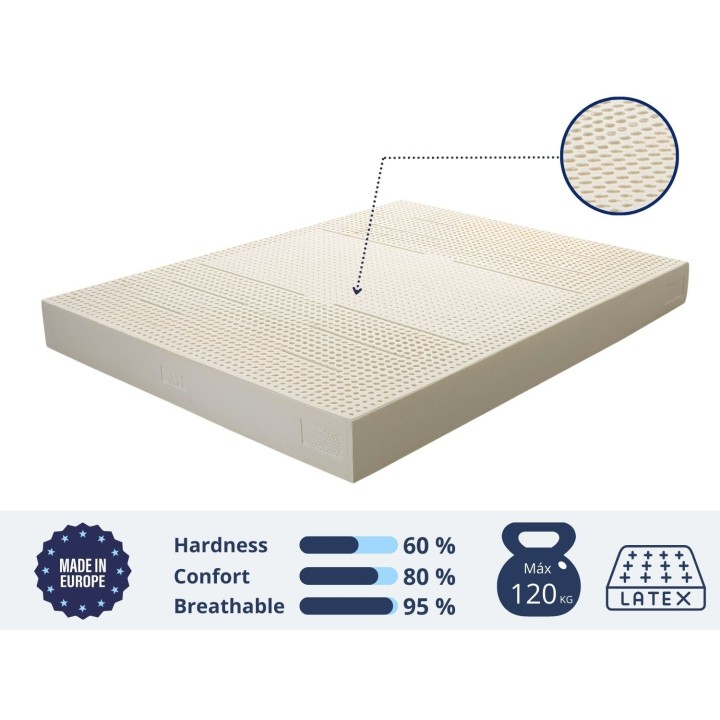 100% NATURAL MATTRESS - HEIGHT 20CM