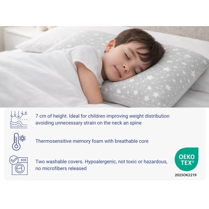 ALMOHADA VISCO 12 CM