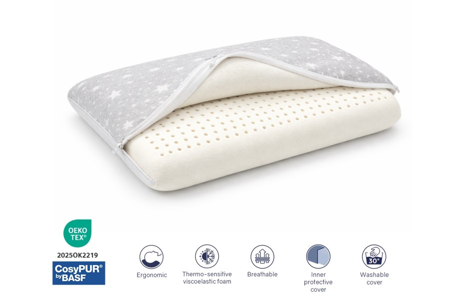 ALMOHADA VISCO 12 CM