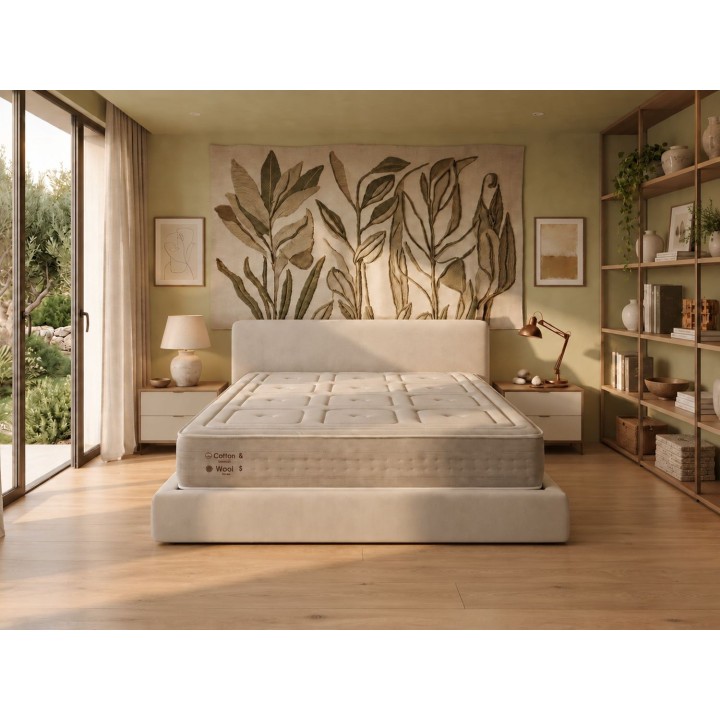 COLCHON ORGANIC FLORA 25 CM