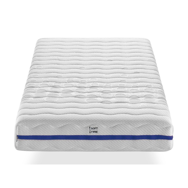 MATELAS ARTICULÉ 2 NIVEAUX DE FERMETÉ EN 1 - HAUTEUR 20 CM